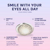EyeCandys Pink Label Fresh Look Grey (Custom Toric for Astigmatism), view 6