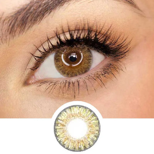 EyeCandys Pink Label Fresh Look Pure Hazel (Custom Toric for Astigmatism)