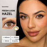 EyeCandys Pink Label Fresh Look Pure Hazel (Custom Toric for Astigmatism), view 2