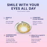 EyeCandys Pink Label Fresh Look Pure Hazel (Custom Toric for Astigmatism), view 6