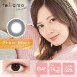 EyeCandys Feliamo 1-Day Sheer Black (10pk), view 4