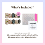 EyeCandys Field Note Press-On Nails, view 6