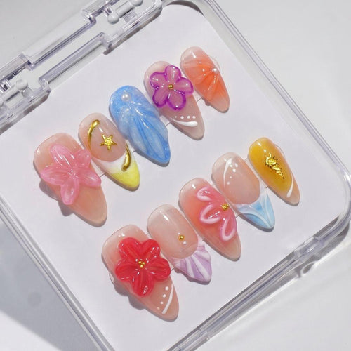 EyeCandys Flora Bora Press-On Nails