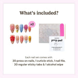 EyeCandys Flora Bora Press-On Nails, view 5