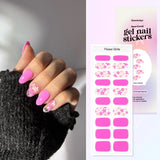 EyeCandys Flower Girlie Gel Nail Sticker Set, view 3