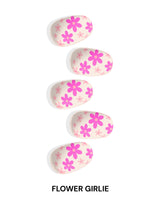 EyeCandys Flower Girlie Gel Nail Sticker Set, view 4