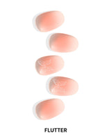 EyeCandys Flutter Gel Nail Sticker Set, view 4