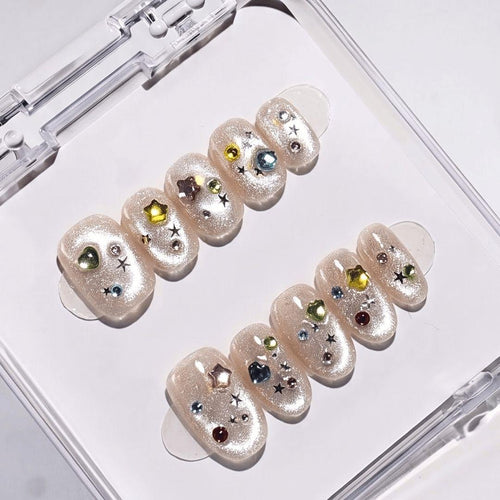 EyeCandys Gem-maxxed Press-On Nails