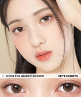 EyeCandys Gemhour Demeter 1-Day 13.5 Amber Brown (10pk), view 4