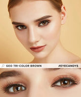 EyeCandys GEO Tri-Color Brown, view 5