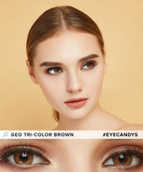 EyeCandys GEO Tri-Color Brown, view 6