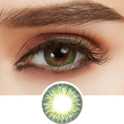 EyeCandys GEO Tri-Color Green