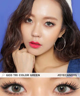 EyeCandys GEO Tri-Color Green, view 5