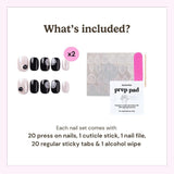 EyeCandys Ghosted Press-On Nails, view 5