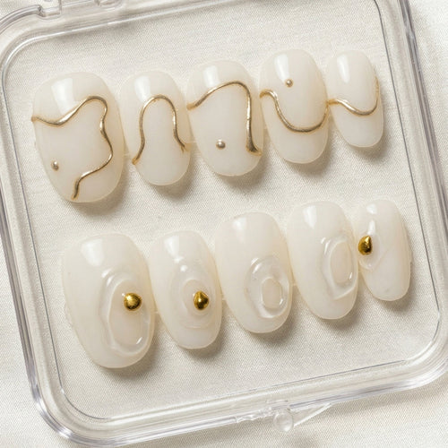 EyeCandys Gilt Lines Press-On Nails