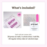 EyeCandys Grape Jelly Press-On Nails, view 4