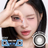 EyeCandys i-Sha One Pick Meari 1-Day Echo Glow Grey (10pk), view 2