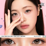 EyeCandys i-Sha One Pick Only One 1-Day Dusty Brown (10pk), view 2