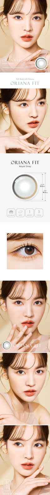 EyeCandys i-Sha Oriana Fit Royal Grey, view 5