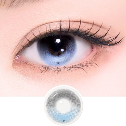 EyeCandys i-Sha Reborn Hue 1-Day Milk Soda Blue (10pk)