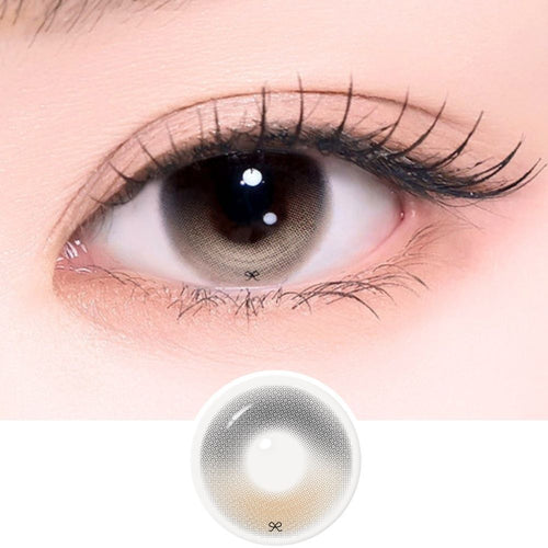 EyeCandys i-Sha Reborn Hue 1-Day Peanut Latte Brown (10pk)
