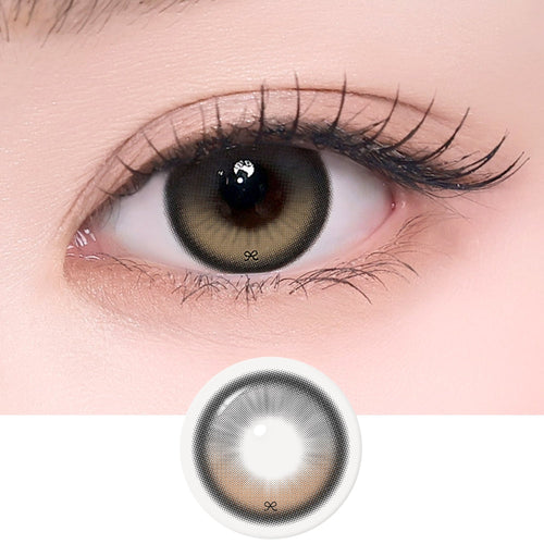 EyeCandys i-Sha Reborn Red 1-Day Creamy Brown (10pk)