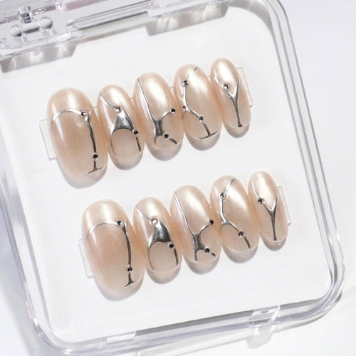 EyeCandys In the Lines Press-On Nails