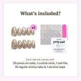 EyeCandys In the Lines Press-On Nails, view 6