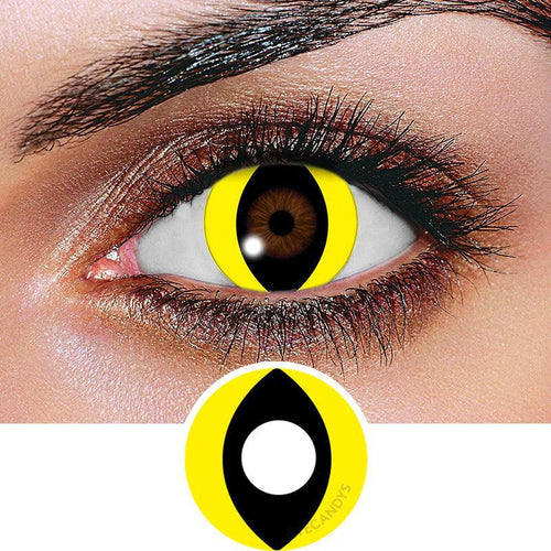 EyeCandys Innovision FX Yellow Cat Eye