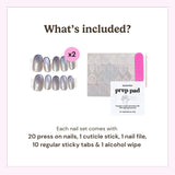 EyeCandys Lavendroid Press-On Nails, view 6