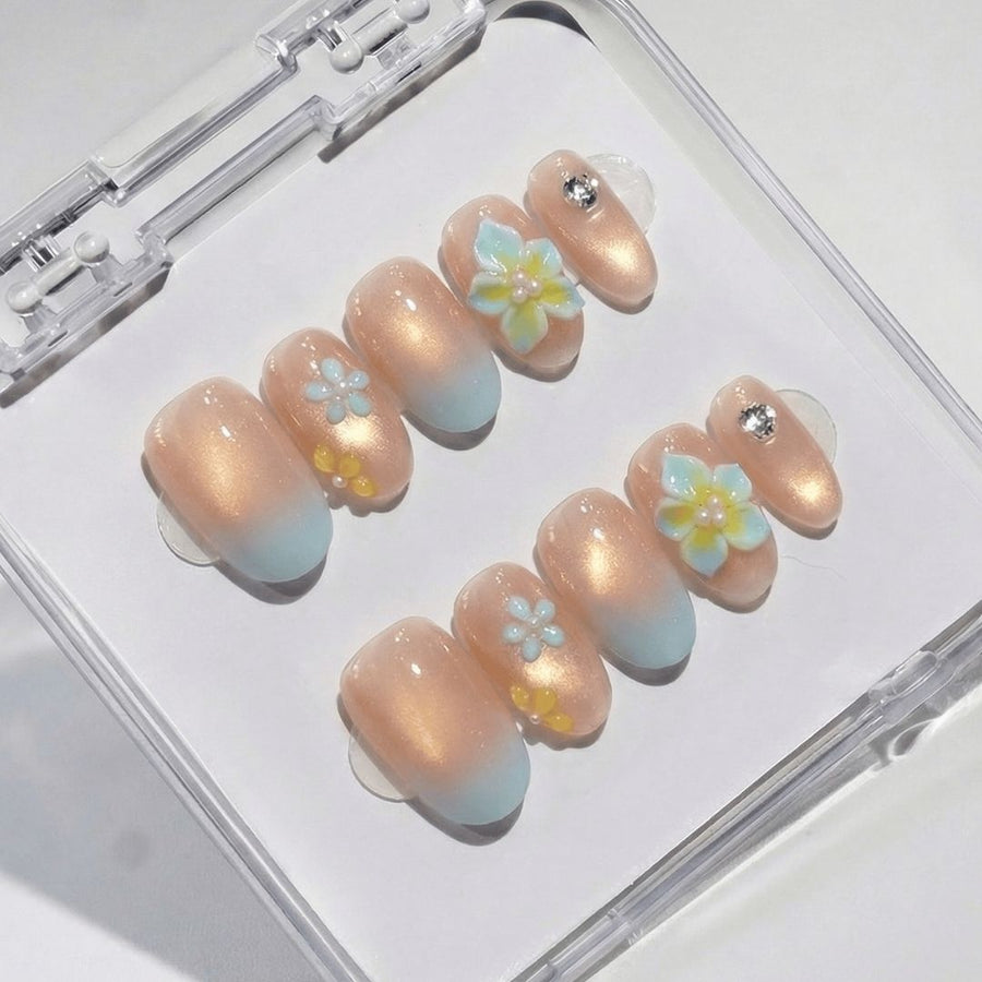 EyeCandys Lei'd Back Press-On Nails