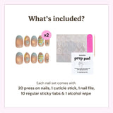 EyeCandys Lei'd Back Press-On Nails, view 6