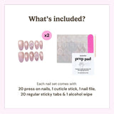 EyeCandys Lilac Dew Press-On Nails, view 4