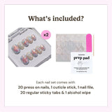 EyeCandys Love Tomorrow Press-On Nails, view 5