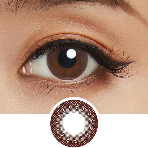 EyeCandys Lucia 1-Day Veil Brown (10pk)
