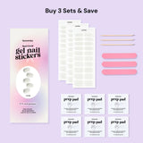 EyeCandys Lychee Gel Nail Sticker Set, view 5