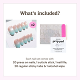 EyeCandys Mist n Fade Press-On Nails, view 6