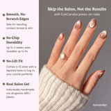EyeCandys Mocha Mirror Press-On Nails, view 5