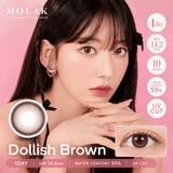 EyeCandys Molak 1-Day Dollish Brown (10pk), view 4