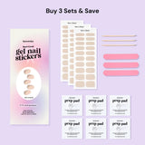 EyeCandys Moo-n Beam Gel Nail Sticker Set, view 5