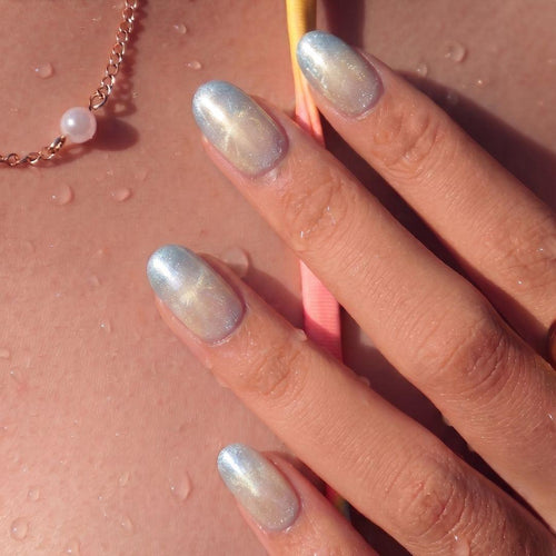 EyeCandys Moon Glass Press-On Nails