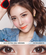 EyeCandys NEO Vision Monthly Extra Dali Brown, view 4