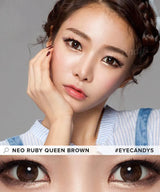 EyeCandys NEO Vision Ruby Queen Brown (Custom Toric for Astigmatism), view 5