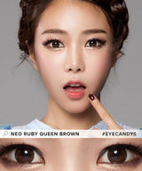 EyeCandys NEO Vision Ruby Queen Brown (Custom Toric for Astigmatism), view 6