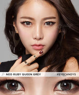 EyeCandys NEO Vision Ruby Queen Grey (Custom Toric for Astigmatism), view 4