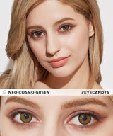 EyeCandys NEO Vision Cosmo Green (Custom Toric for Astigmatism), view 3