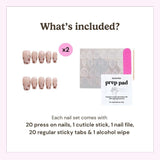 EyeCandys Neutral Territory Press-On Nails, view 5