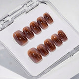 EyeCandys Night Plum Press-On Nails, view 2