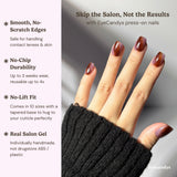 EyeCandys Night Plum Press-On Nails, view 5