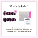 EyeCandys Nightshade Press-On Nails, view 5